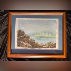 Absolutely Stunning Set of (2) Original Watercolor Painting signed Jane Turner.